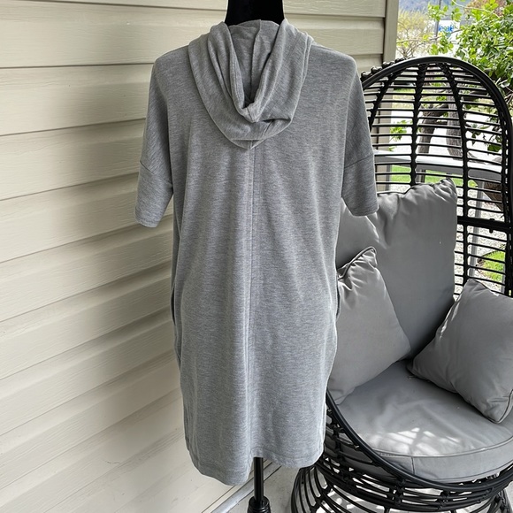 Cable & Gauge jersey knit hooded dress/tunic (M) - Picture 5 of 7